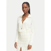 Elisabetta Franchi Bodi BK-03S-66E2-V440 Kremna Regular Fit