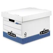 Fellowes arhivska škatla, 380x287x430mm, belo-modra (1 kos)
