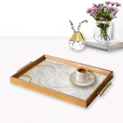 Aberto Design Poslužavnik TPEA9808 50 x 29 x 3.5 cm, Šareni