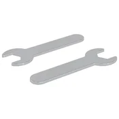 Vidaxl Ključ za vijake 2 szt. srebrna 13 mm elezo