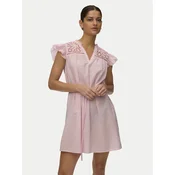 Vero Moda Poletna obleka Line 10346970 Svetlo rožnata Oversize