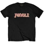 Jungle Colour Logo Black L Majica