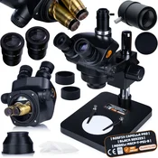 Rosfix ROSFIX CAPELLA PRO MSCP-T-PS1-B – TRINOKULARNI STEREOSKOPSKI MIKROSKOP 7–45X | ZOOM 0,7–5X, GREENOUGH, C-MOUNT 25 MM, (5000068595)