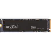 SSD Crucial T500, 2TB, M.2 NVMe PCIe Gen4, R7400/W7000 CT2000T500SSD8
