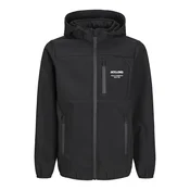 Jack & Jones Junior Prehodna jakna JJTHEO črna/bela
