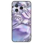 Silikonski črni ovitek za Xiaomi Poco F7 Pro 5G - Iridescent bubbles