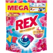 REX kapsule za pranje perila Aromatherapy Orchid Color 60 pranj, 720 g