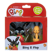 Bing zajček in flop 2 figurici za igro