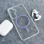 Maska za Samsung A16 5G/ A166B Mag Case Clear Slim ljubicasta