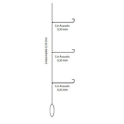 Sistem za Morje Ragot Boat Rig Št: 4-8/3Hooks