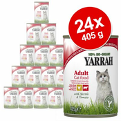 YARRAH PIŠČANČJI PRIGRIZKI 24 X 405 G PIŠČANEC V OMAKI