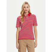 Tommy Hilfiger Polo majica 1985 WW0WW43224 Rdeča Regular Fit