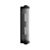 Open Design OR84498 - Kupatilska zidna lampa FUMI 2xG9/8W/230V IP44 crna