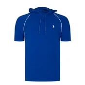 T8570 DEWBERRY HOODED MENS T-SHIRT-PLAIN SAKS