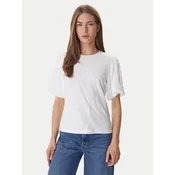 DKNY Bluza P6BH7ENV Bela Regular Fit
