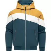 Ragwear Funkcionalna jakna Stewie Block Youmodo rjava/petrol/bela