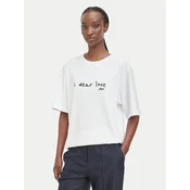 BOSS Majica C_Eregular_9 50571491 Bela Relaxed Fit
