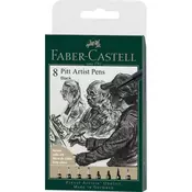Faber Castell Pitt Artist Pen India ink pen 1/8 Black
