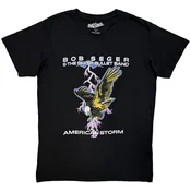 Bob Seger American Storm (Back Print) Carbon Black XL Majica