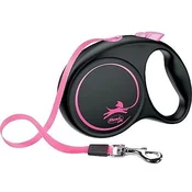 FLEXI Povodac za pse, 5m, Roze