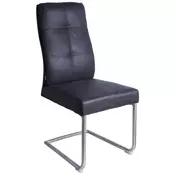 STOLICA NA SANKAMA antracit metal, tekstil