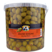 IL CAPITANO Zelene masline punjene paprikom, 4kg