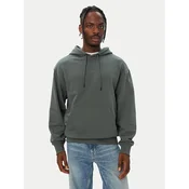 BOSS Majica dugih rukava WeSmallhood 50514530 Zelena Regular Fit