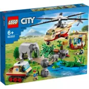 LEGO®® City Reševanje divjih živali (60302)