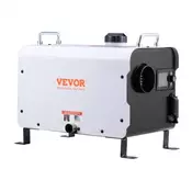 VEVOR Dieselski grelec zraka 8kW vse v enem 12V 24V Bluetooth upravljanje prek aplikacije CO alarm prenosni