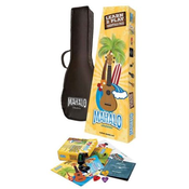 MAHALO UKULELE SOPRANO RAINBOW RED SET