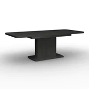 Bessagi Home Raztegljiva Miza Amado, Črna, 160-200x90