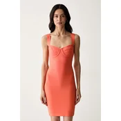 Marciano by Guess oprijeta obleka z viskozo NIKKI