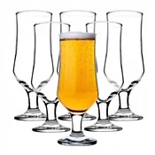 KADAX Vrček za pivo 360 ml, komplet 6 kozarcev za pitje