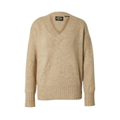 Pulover s primesjo volne Superdry ženski, bež barva, W6110553A-B8M
