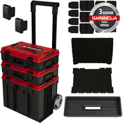 EINHELL Sistemska kolica sa 3 kofera E-Case Tower
