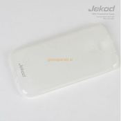 JEKOD silikonski ovitek Samsung Galaxy S4 i9500 prozoren TPU/T + Zaščitna folija