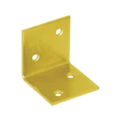 KOTNI VEZNIK 40x40x40mm ENAKOSTRANIČNI RUMENO CINKAN | Topdom