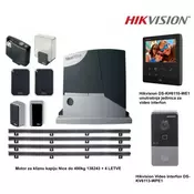 SET motor za kapiju i video interfon
