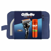 Gillette ProGlide poklon paket brijač, zamjenska britvica i gel