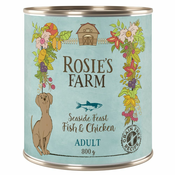Rosies Farm Adult 6x800 g - Piščanec in puran