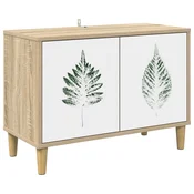 vidaXL TV omarica HANAU 69 x 33 x 50 cm Sonoma Inženirski les