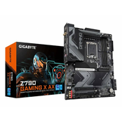 GIGABYTE Z790 GAMING X AX, DDR5, SATA3, USB3.2Gen2x2, DP, 2.5GbE, WIFI 6E, LGA1700 ATX