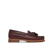 Timberland Čevlji brez vezalk Authentic Kiltie Loafer TB0A2Q21EIW1 Bordo rdeča