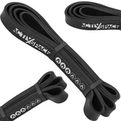 shumee Gumica za vaje vlečenja - Latex - Power Band, črna