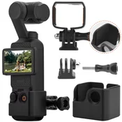 Nosilec za kamero DJI Osmo Pocket 3 - 1/4-palčni nosilec, črne barve