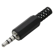 3,5 mm 4-polni plastični priključek jack