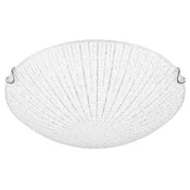 SHELL PLAFONSKA LAMPA E27 IP20/KROM & BIJELA
