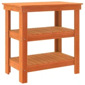 Radni stol Vosak smeda 78,5 x 50 x 80 cm Cvrsto borovo drvo