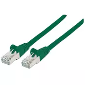 Network Patch Cable - Cat6A - 3m - Green - Copper - S/FTP - LSOH / LSZH - PVC - RJ45 - Gold Plated Contacts - Snagless - Booted - Lifetime Warranty - Polybag - 3 m - Cat6a - S/FTP (S-STP) - RJ-45 - RJ