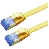 VALUE Value 21992132 RJ45 omrežni kabel\, Patch kabel CAT 6a F/UTP 2.00 m rumena 1 kos, (20630870)